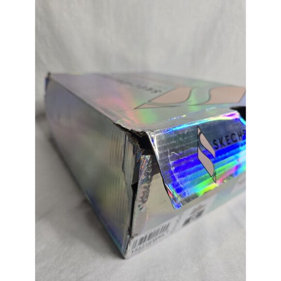 Womens SKECHERS STREET UNO-SPOTTED AIR White Multi Dot LEATHER Shoes 6 - Picture 16 of 16